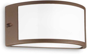Настінний вуличний світильник Ideal lux 213217 Rex-1 AP1 Coffee