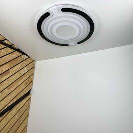 Світильник LED smart Violux MATRIX+пульт 100W 3000-6000K IP20 чорний круг 220485