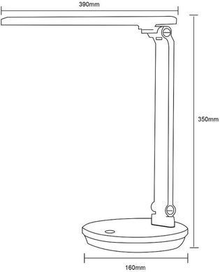 Настольная лампа ZUMALINE LAMPA SM-542-WH