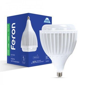 Светодиодная лампа Feron LB-653 150W E27-E40 6500K 8048