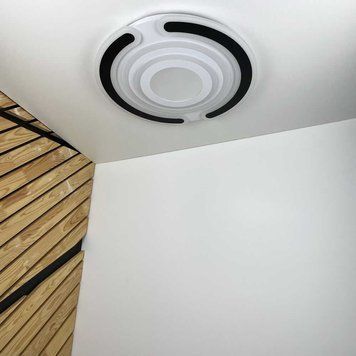 Світильник LED smart Violux MATRIX+пульт 100W 3000-6000K IP20 чорний круг 220485