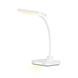 Настільна світлодіодна лампа з вбудованим акумулятором MAXUS Desk Lamp 5W 3CCT WH Battery Square