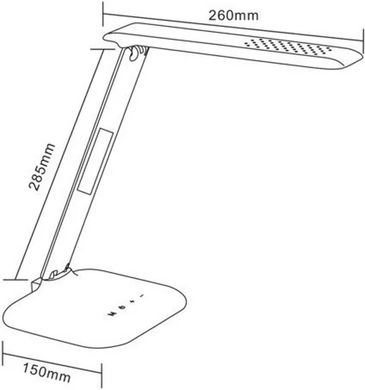 Настольная лампа Zuma Line Table H1408S-WH