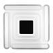 Світильник LED smart Violux MATRIX+пульт 120W 3000-6000K IP20 білий квадрат 220495