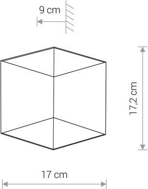 Уличная подсветка фасада Nowodvorski 8143 TRIANGLES LED