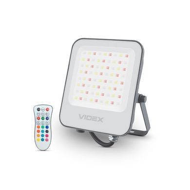 Прожектор Videx 27162 VL-F3-50-RGB, 50 Вт, 3000-6500K+RGB
