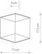 Уличная подсветка фасада Nowodvorski 8143 TRIANGLES LED
