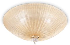 Стельовий світильник Ideal lux Shell PL3 Ambra (140179)