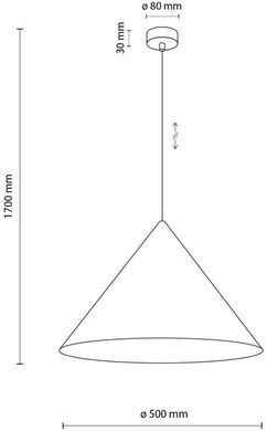 Люстра TK LIGHTING 10087 CONO