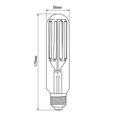 LED лампа VIDEX Filament T38F 24W E27 5000K (VL-T38F-24275) арт. 28449