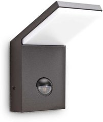 Настінний вуличний світильник Ideal lux 246864 Style AP1 Sensor Antracite