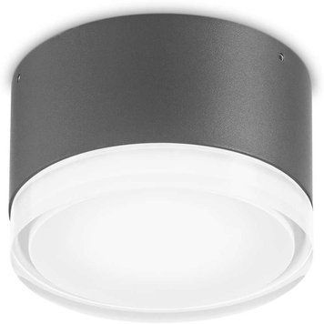 Уличный потолочный светильник Ideal lux Urano PL1 Small Antracite (168111)