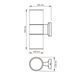 LED Світильник архітектурний AR082G IP54 VIDEX E27x2 (VL-AR082G) арт. 27005