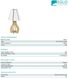 Декоративная настольная лампа Eglo 94951 Cossano