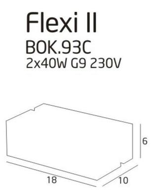 Декоративная подсветка Maxlight BOK.93C Flexi