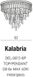 Хрустальная люстра Azzardo Kalabria DEL-3872-6P Pendant (AZ2108)