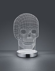 Декоративна настільна лампа Trio Skull R52461106