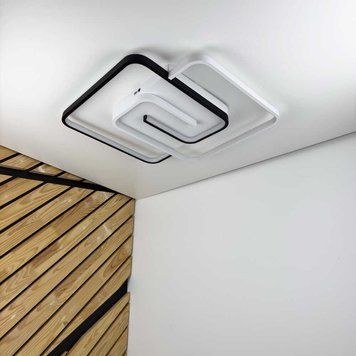 Світильник LED smart Violux DOMINO+пульт квадрат 90W 3000-5000K IP20 220565