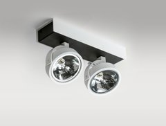 Спот с двумя лампами Azzardo Max 2 GM4206 BK/WH 12V (AZ1375)