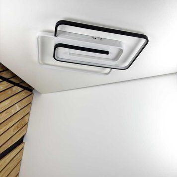 Світильник LED smart Violux DOMINO-P+пульт прямокутник 100W 3000-5000K IP20 220575
