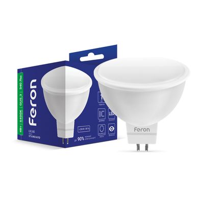 Світлодіодна лампа Feron 25684 Econom Light, MR16 4W 6400K GU5.3, 120°