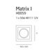 Точковий врізний світильник Maxlight H0059 Matrix I
