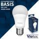 Лампа светодиодная BASIS A60 12W E27 3000K Violux