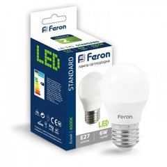 Светодиодная лампа Feron LB-745 6W E27 4000K