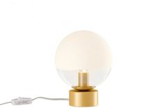 Декоративна настільна лампа REDO 01-2280 BERRY GOLD/WHITE