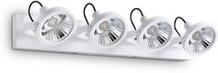 Спот с четырьмя лампами Ideal lux 200217 Glim PL4 Bianco