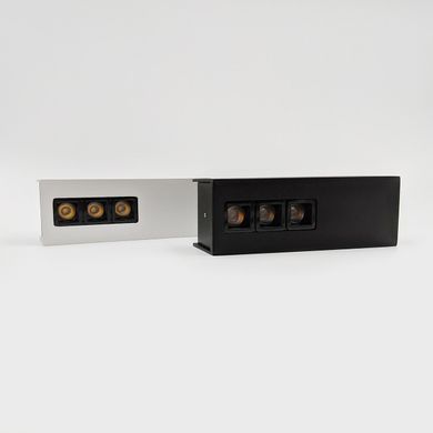 Светильник точечный накладной Skarlat RSLC78036 3&times;2W WH+BK 4000K