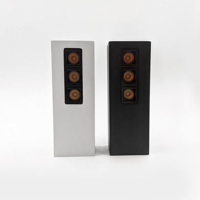 Светильник точечный накладной Skarlat RSLC78036 3&times;2W WH+BK 4000K