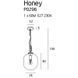 Люстра-підвіс Maxlight P0296 HONEY