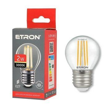 Світлодіодна лампа Etron Filament 1-EFP-199 2Вт E27 3000K