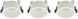 Точковий врізний світильник NOWODVORSKI 10793 CUP 3 PC SET WHITE