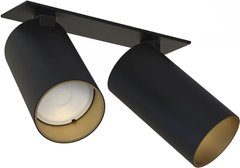 Спот с двумя лампами Nowodvorski 7690 MONO SURFACE II BLACK/GOLD PL