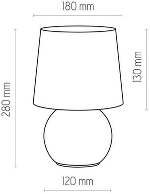 Декоративна настільна лампа TK Lighting PICO SŁOMKA 5091