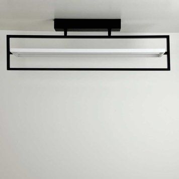 Світильник LED smart Violux PRADA+пульт 60W 3000-5000K IP20 прямокутник чорно-білий Violux 220715