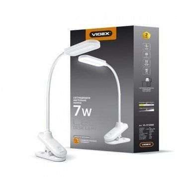 Настольная лампа Videx VL-TF09W LED 7W 3000-5500K 220V