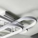 LED світильник smart DIOR VIOLUX квадрат 90W 3000-4000-5000K IP20 білий 220925