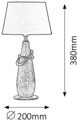 Декоративна настільна лампа Rabalux 4372 Evelyn