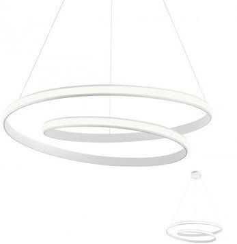 Люстра сучасна REDO 01-1795 TORSION White + Dimmable