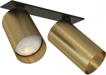 Спот з двома лампами Nowodvorski 7745 MONO SURFACE II SOLID BRASS PL