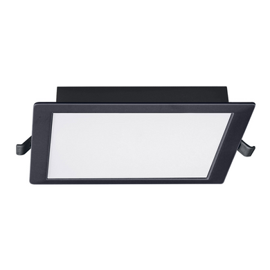 Врезной светодиодный светильник 1-RDL-1241-IPS-BL MAXUS RDL 12W 4100K IP44 Square Black