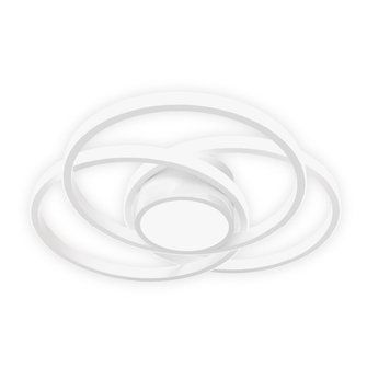 Світильник LED smart Violux FORSAGE+пульт круг 100W 3000-5000K IP20 білий 220775